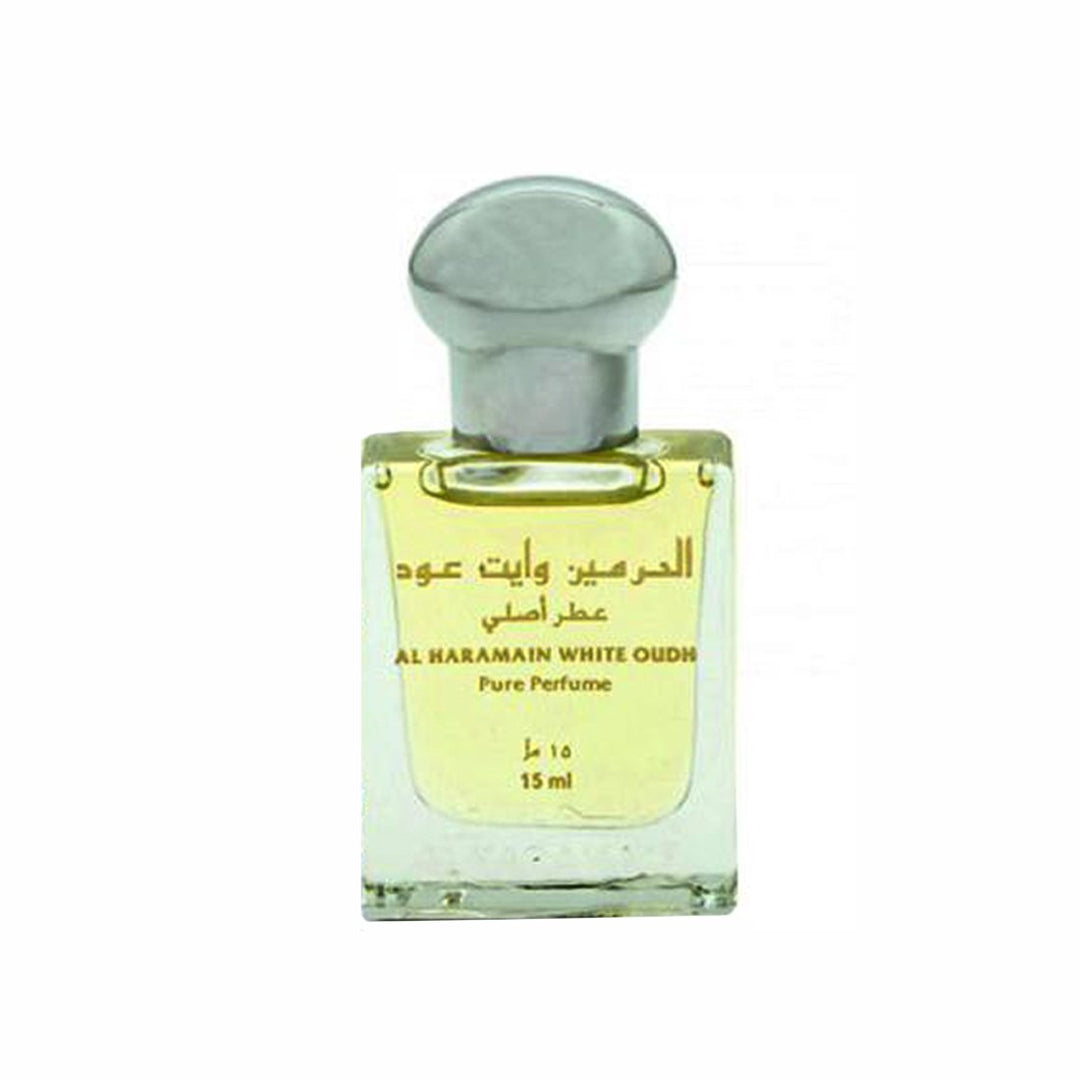 Al Haramain White Oudh &amp; Amber Pack of 2 Attar- 2 x 15ml