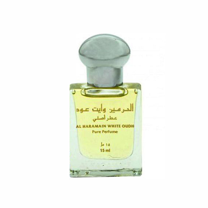 Al Haramain White Oudh &amp; Amber Pack of 2 Attar- 2 x 15ml