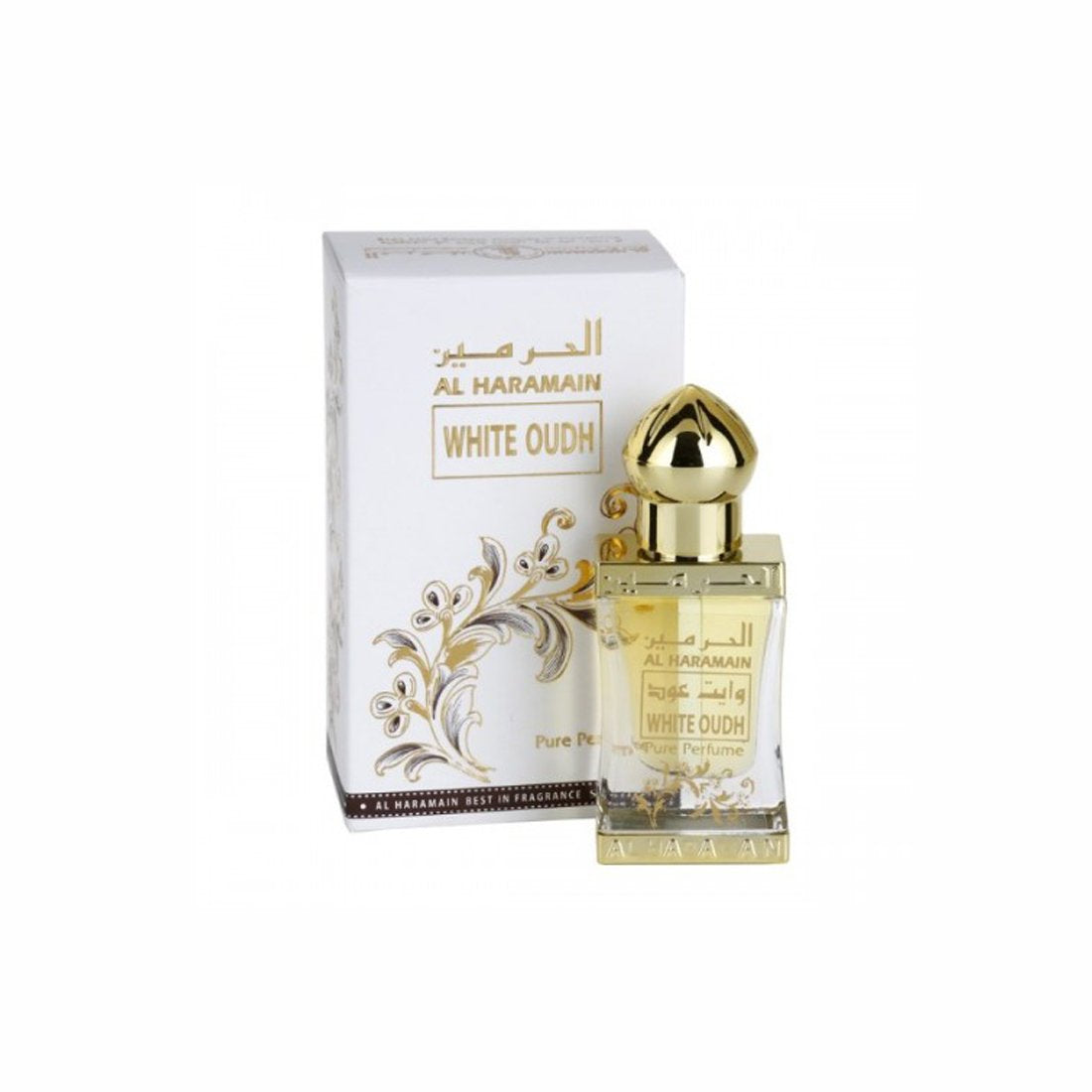 Al Haramain White Oudh Attar - 12 ml