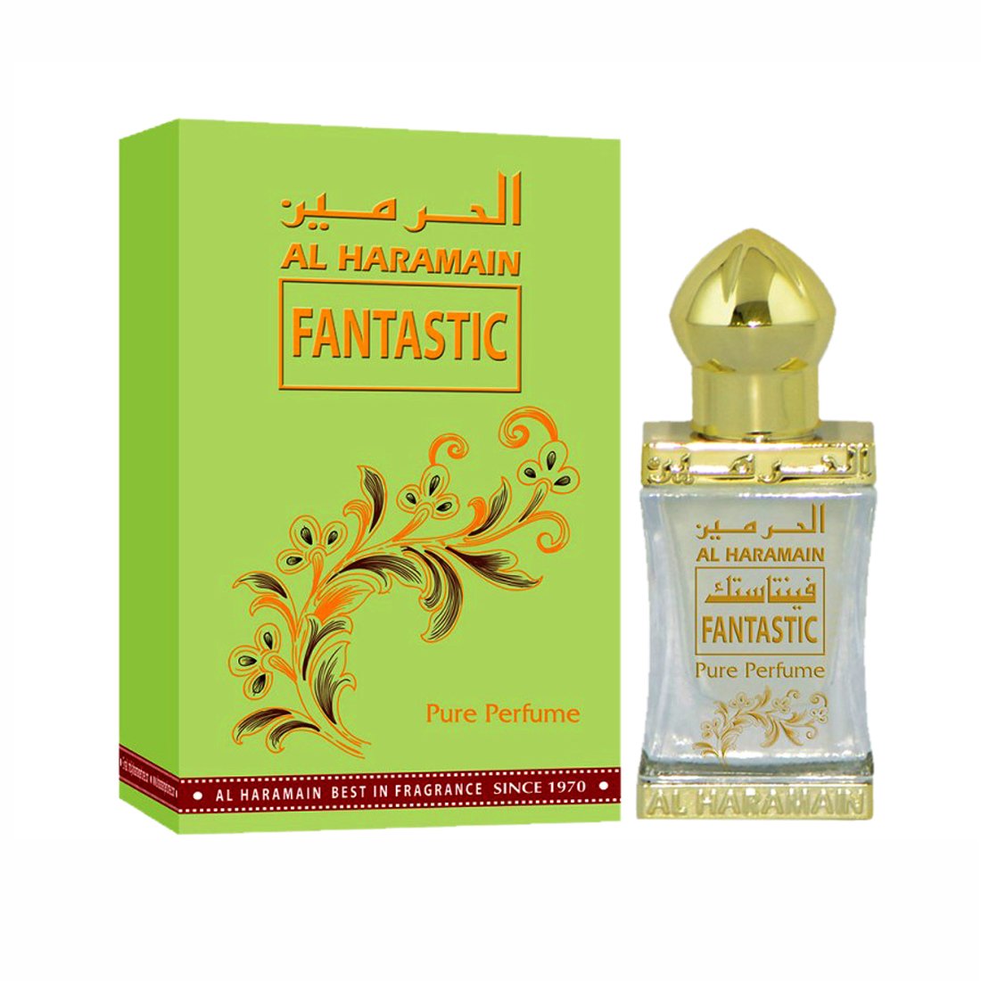 Al Haramain Fantastic Fragrance Pure Original Perfume Oil (Attar - 12 ml