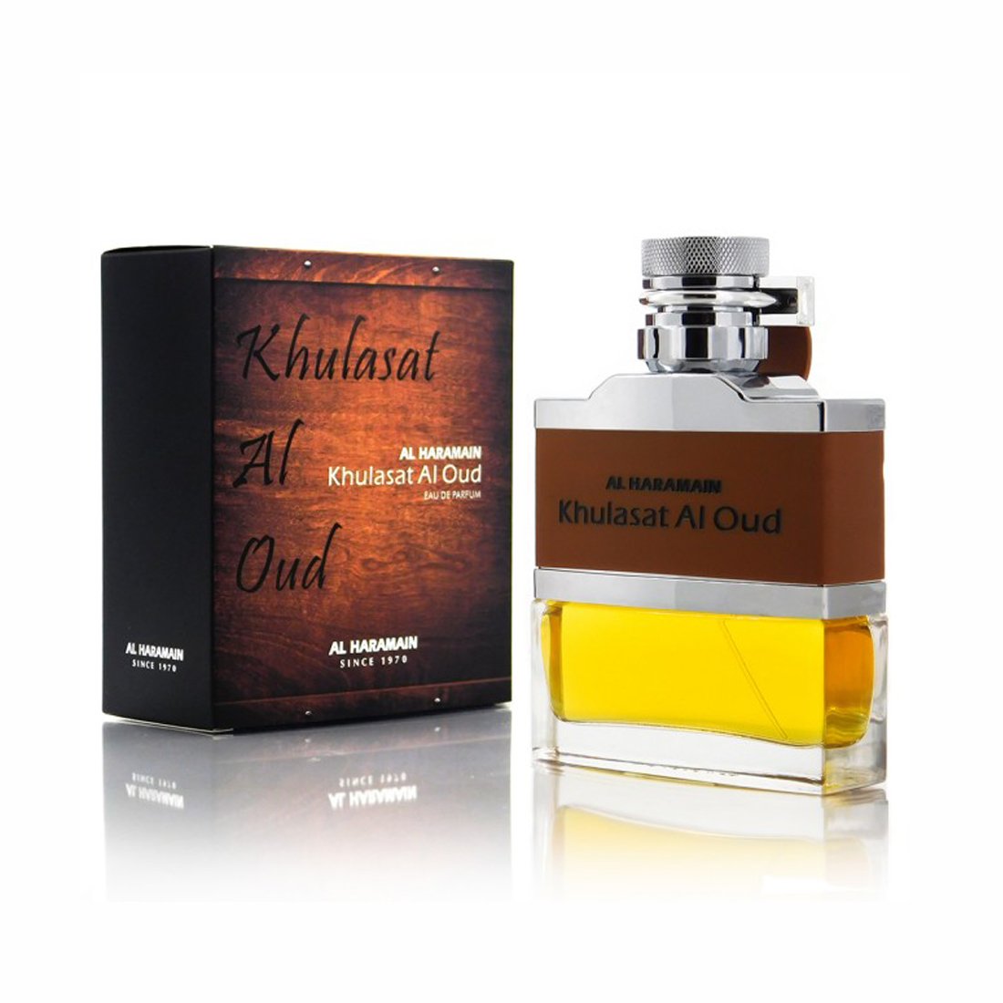 Al Haramain Khulasat Al Oud Perfume Spray - 100 ml