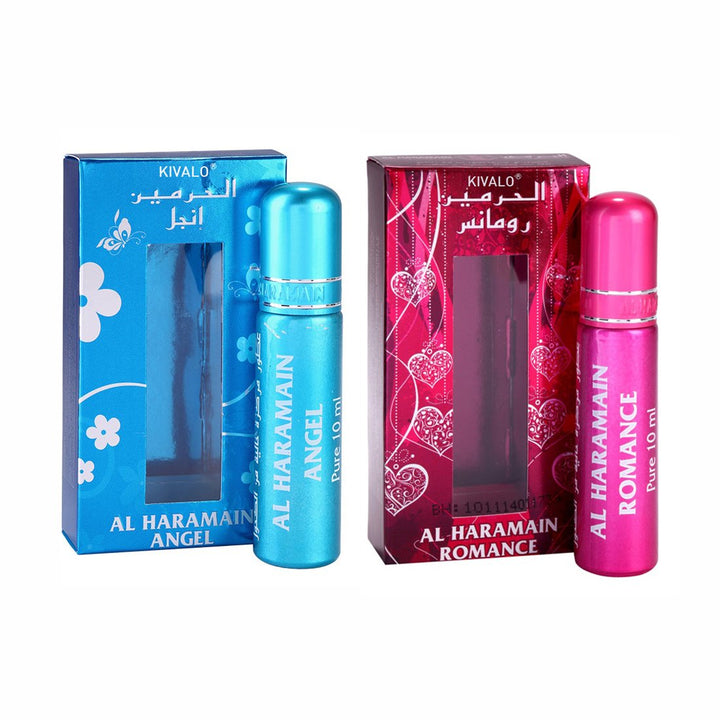 Al Haramain Anjel &amp; Romance Roll On Attar Pack of 2 x 10ml