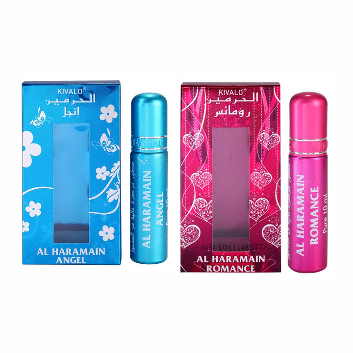 Al Haramain Anjel &amp; Romance Roll On Attar Pack of 2 x 10ml