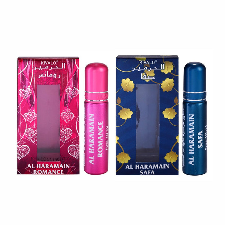 Al Haramain Romance &amp; Safa Roll On Attar 10 ml Pack of 2