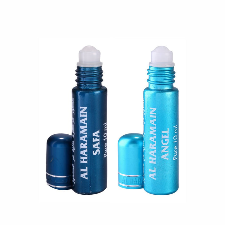 Al Haramain Safa &amp; Angel  Roll On Attar 10 ml Pack of 2