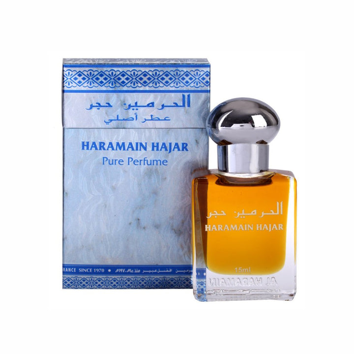 Al Haramain Firdous &amp; Hajar Fragrance Pure Original Roll on Perfume Oil Pack of 2 (Attar) - 2 x 15 ml