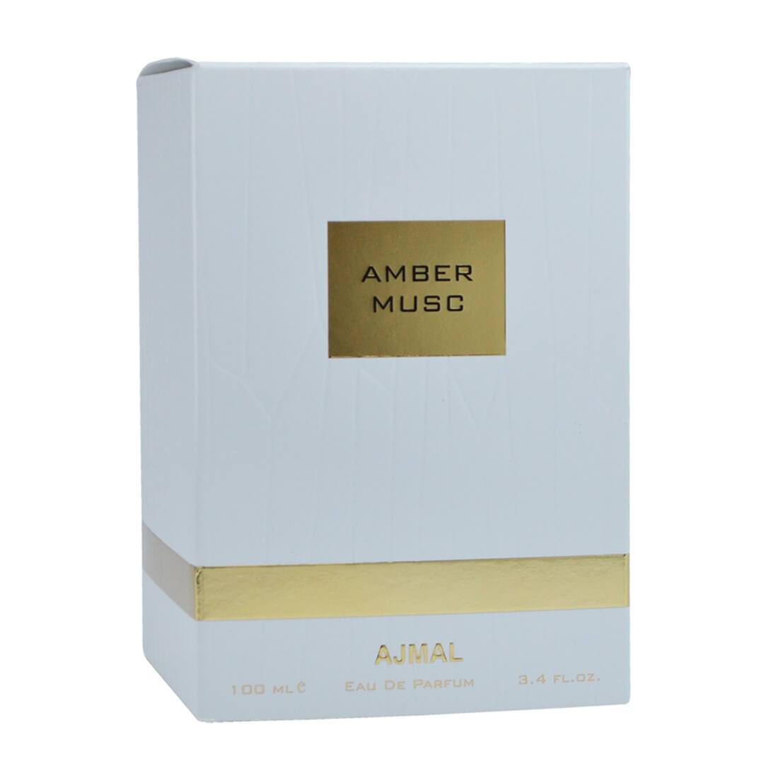 Ajmal Amber Musc EDP 100ml Woody Perfume For Unisex