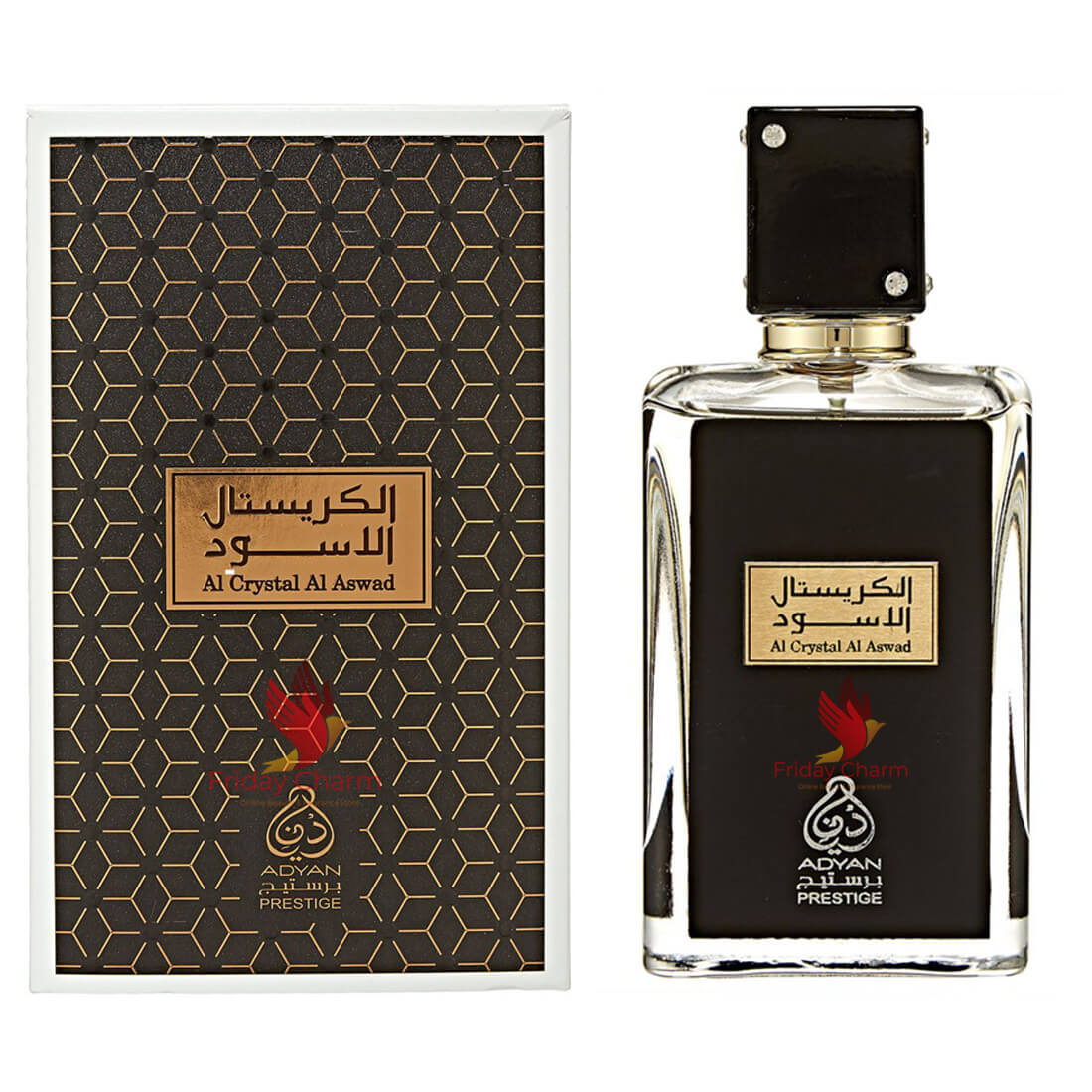 Adyan Al Crystal Al Aswad Perfume Spray 
