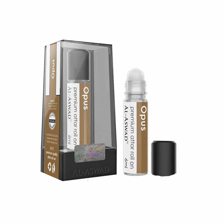 Al Aswad Opus Roll On Attar (Pack of 3)