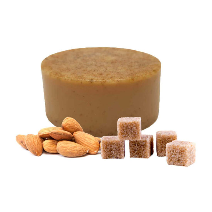 Organic ALMOND &amp; BROWN SUGAR Scrub Soap