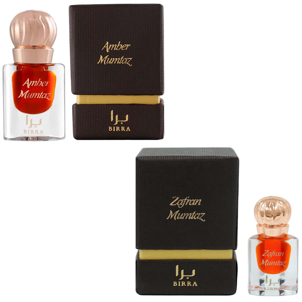 Amber Mumtaz & Zafran Mumtaz Pack Of 2 Attar By Birra