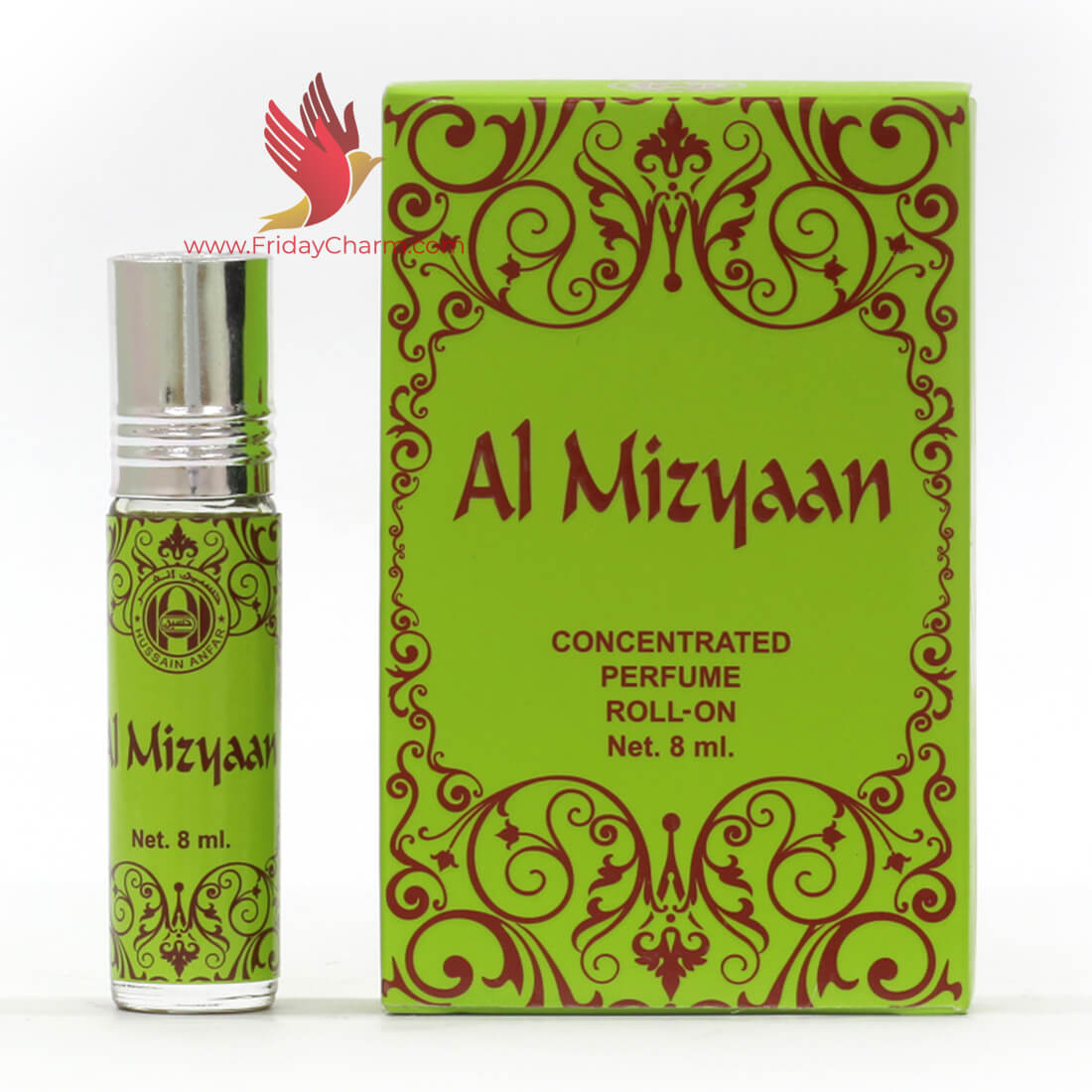 Anfar Silver Oudh, H2O & Al Mizyaan  8ml Roll on Attar Pack Of 3