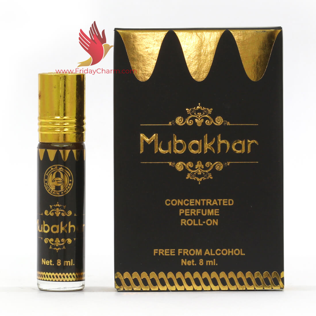 Anfar Dirham, White Musk & Mubhakar Roll On Attar  Pack Of 3 - 8ml