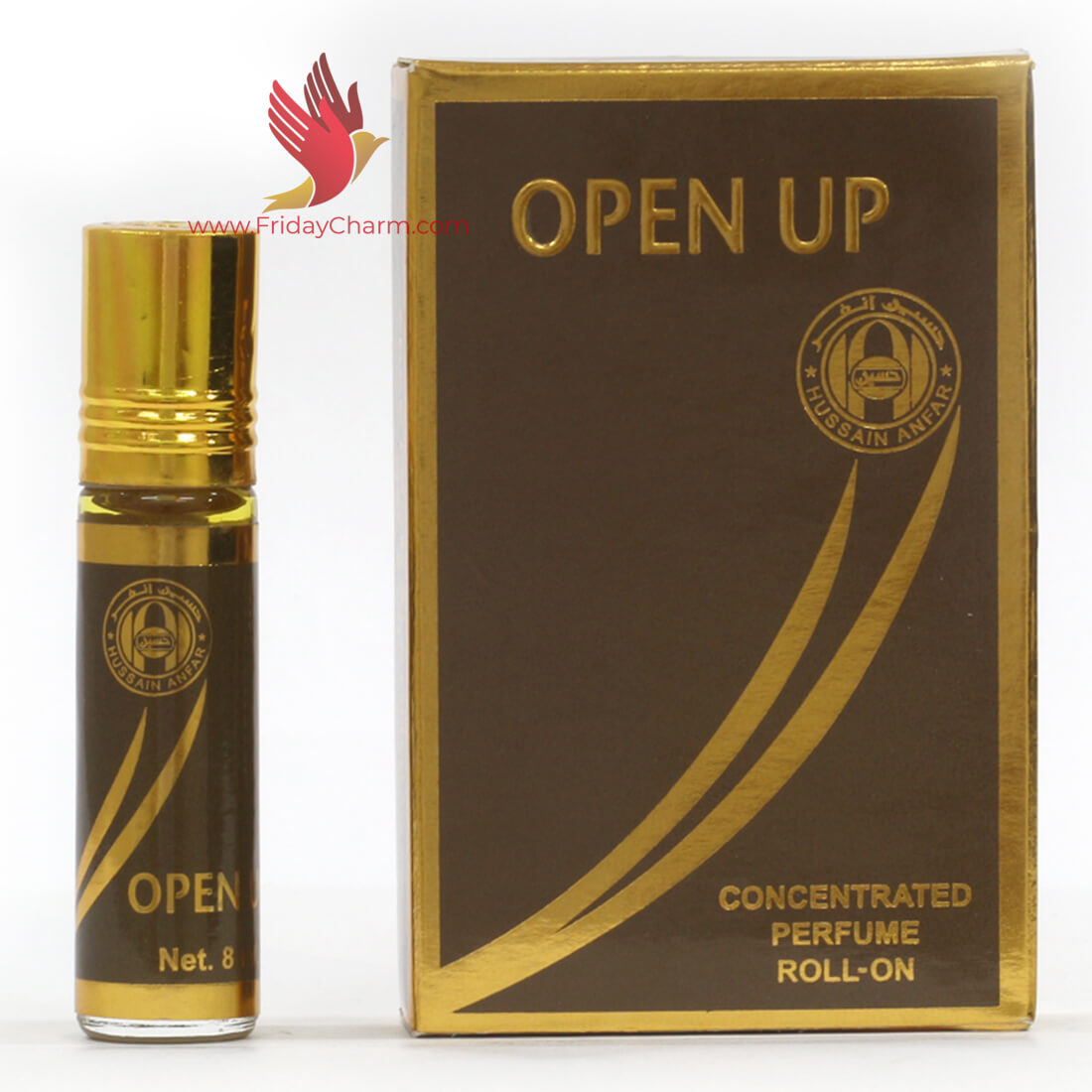 Anfar Millionaire, Desirable & Open UP Roll on Attar 8ml Pack Of 3
