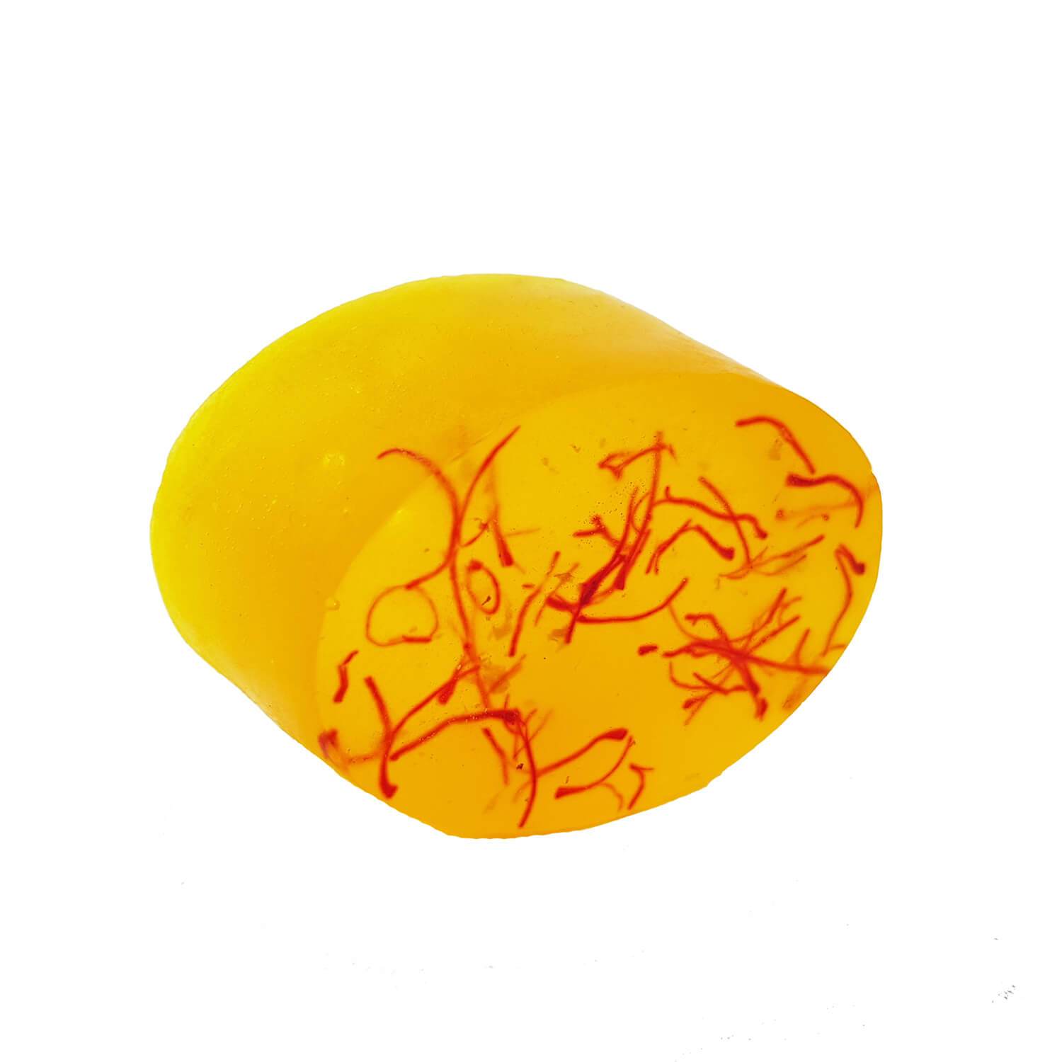 Organic Honey Saffron Soap