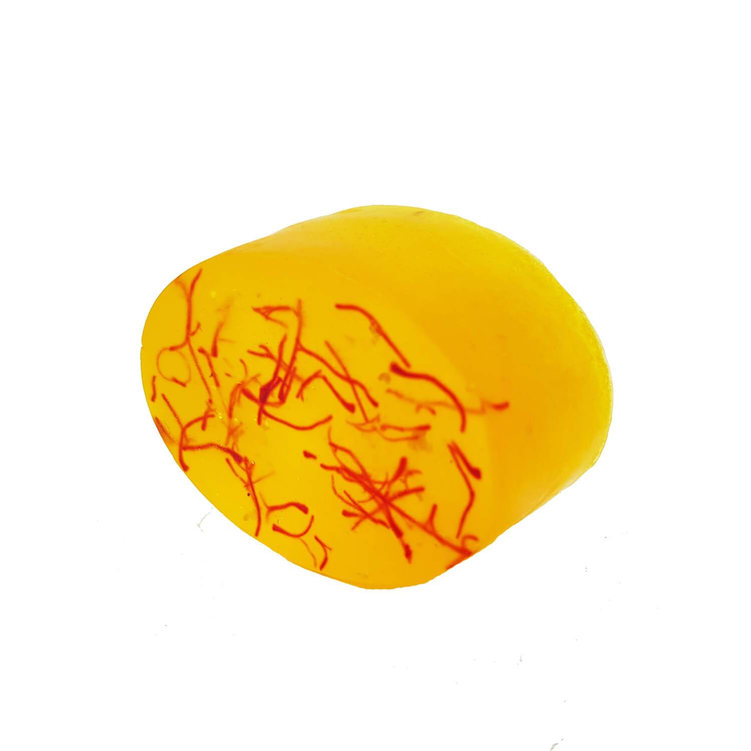 Organic Honey Saffron Soap