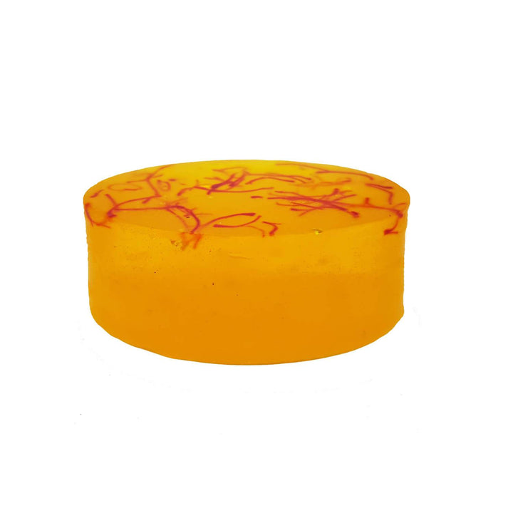 Organic Honey Saffron Soap