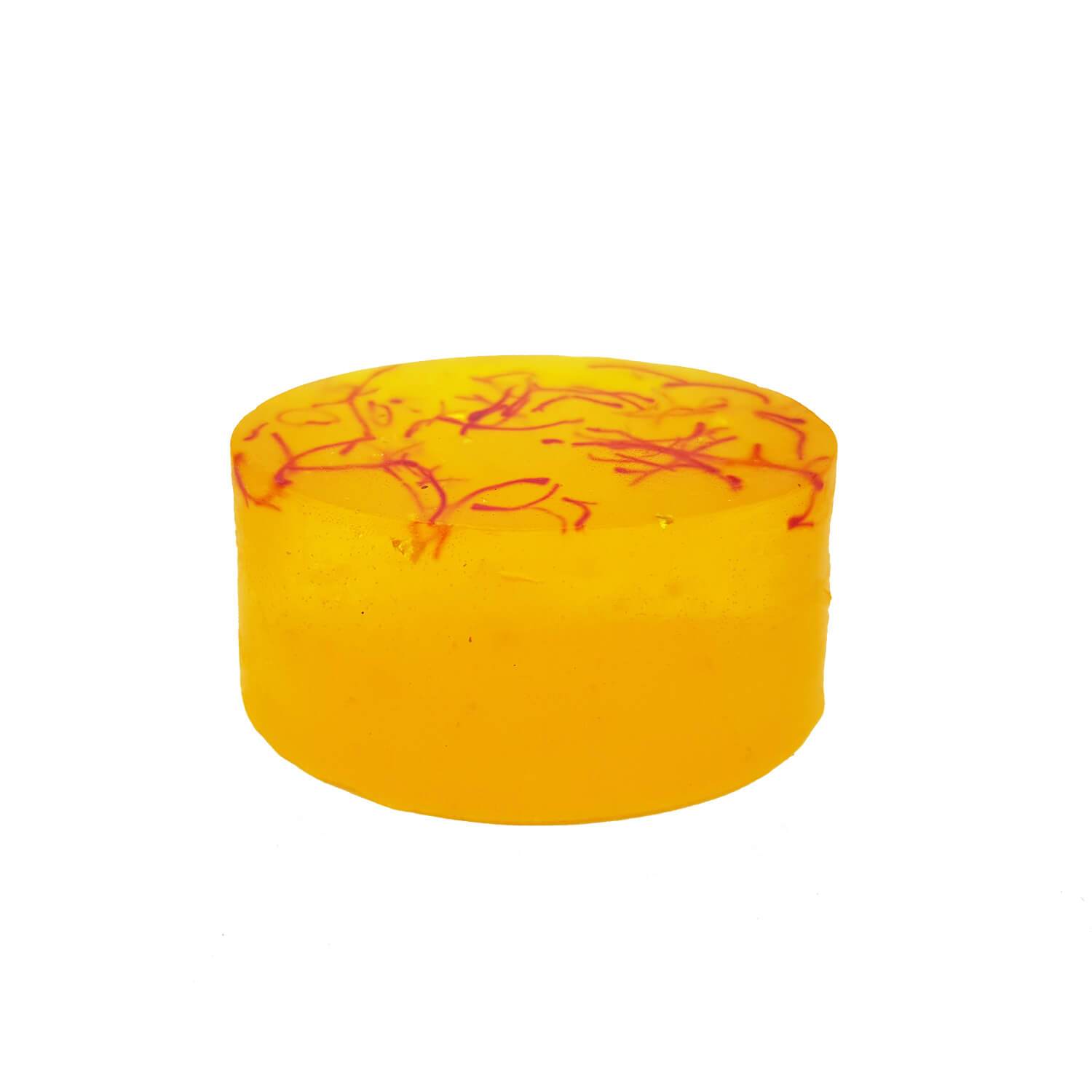 Organic Honey Saffron Soap