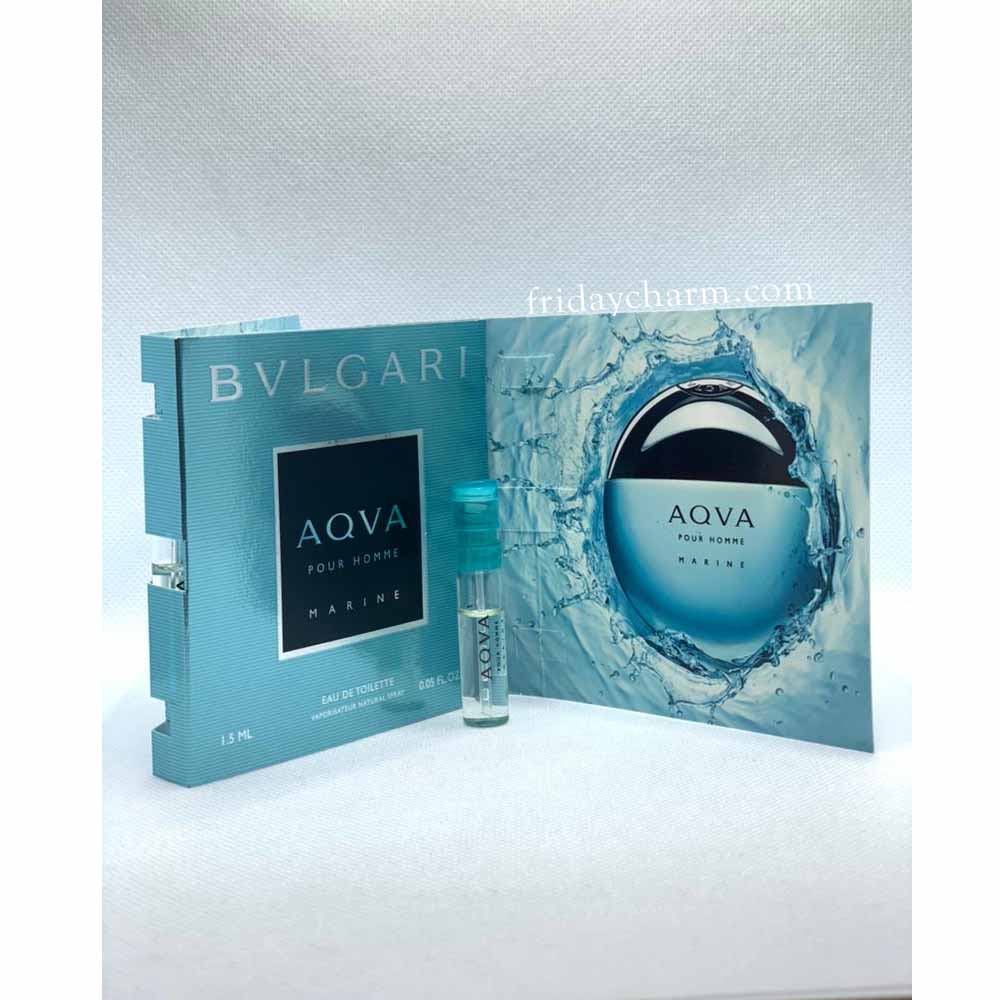 Bvlgari Aqva Marine Pour Homme Eau De Toilette Vial 1.5ml