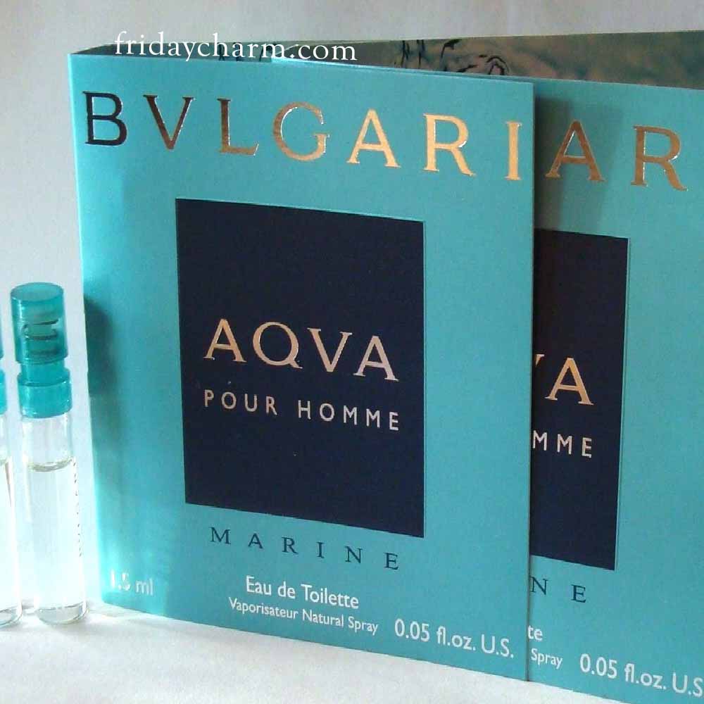 Bvlgari Aqva Marine Pour Homme Eau De Toilette Vial 1.5ml