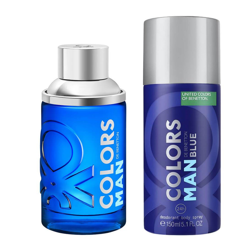 United Colors of Benetton Blue Perfume Gift Set For Men