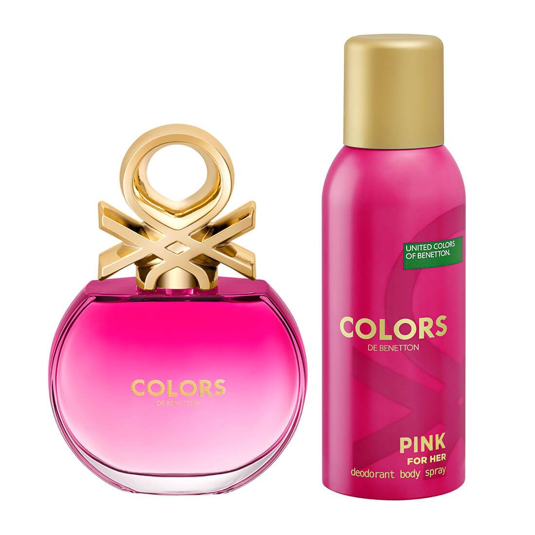 United Colors of Benetton Colors Pink Perfume Gift Set For Women