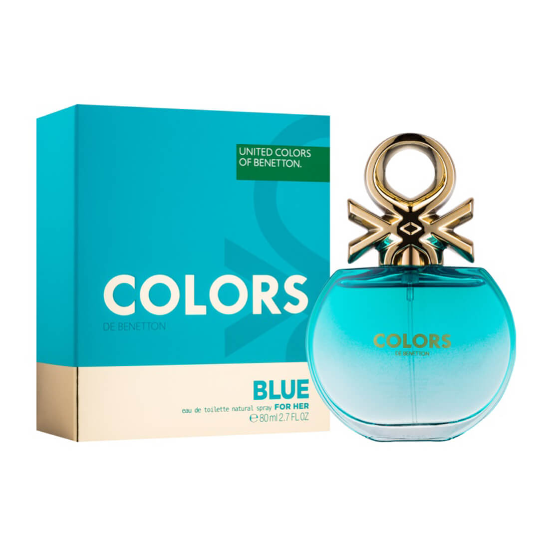 United Colors of Benetton Colors De Benetton Woman Blue Eau De Toilette For Women 80ml