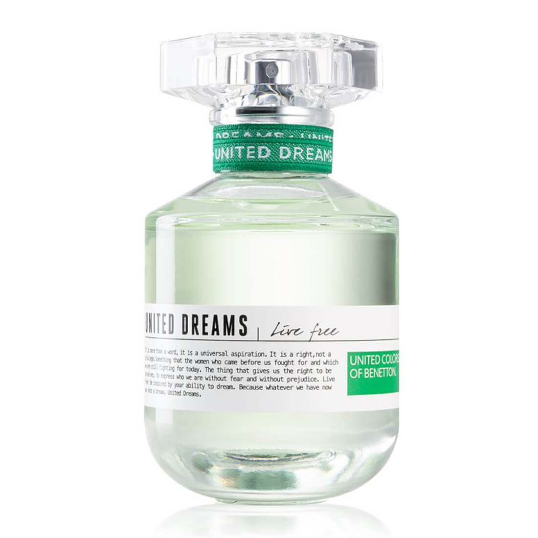 United Colors of Benetton United Dreams Live Free Eau De Toilette For Women 80ml