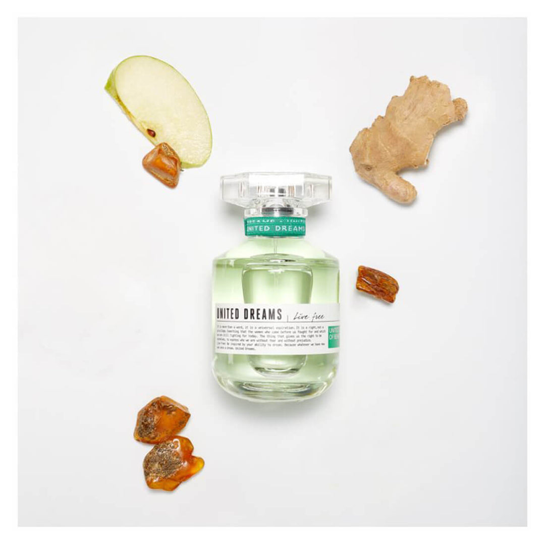 United Colors of Benetton United Dreams Live Free Eau De Toilette For Women 80ml