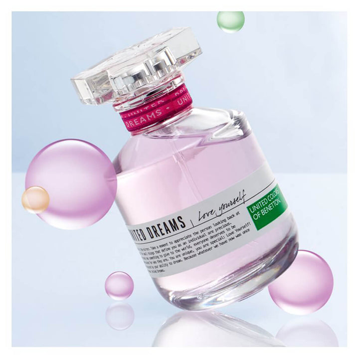 United Colors of Benetton United Dreams Love Yourself Eau De Toilette For Women 80ml