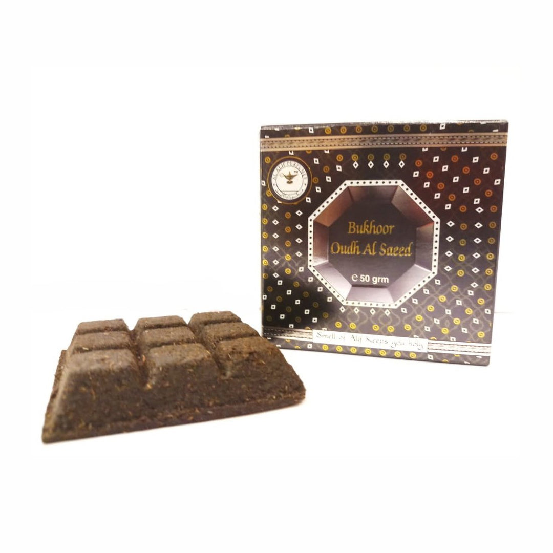 Alif Bukhoor Oudh Al Saeed &amp; Al Maliki Incense Home Fragrance Combo Pack Of 2 x 50g