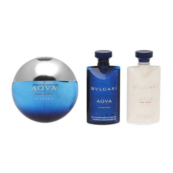 Bvlgari AQVA Pour Homme Atlantiqve Gift Set For Men