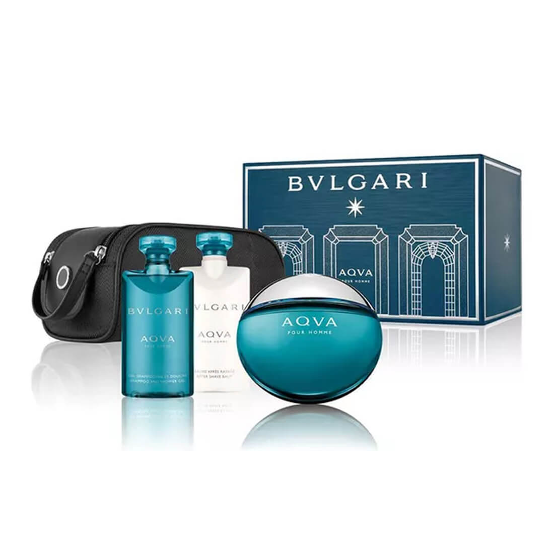 Bvlgari AQVA Pour Homme Gift Set Pack Of 4