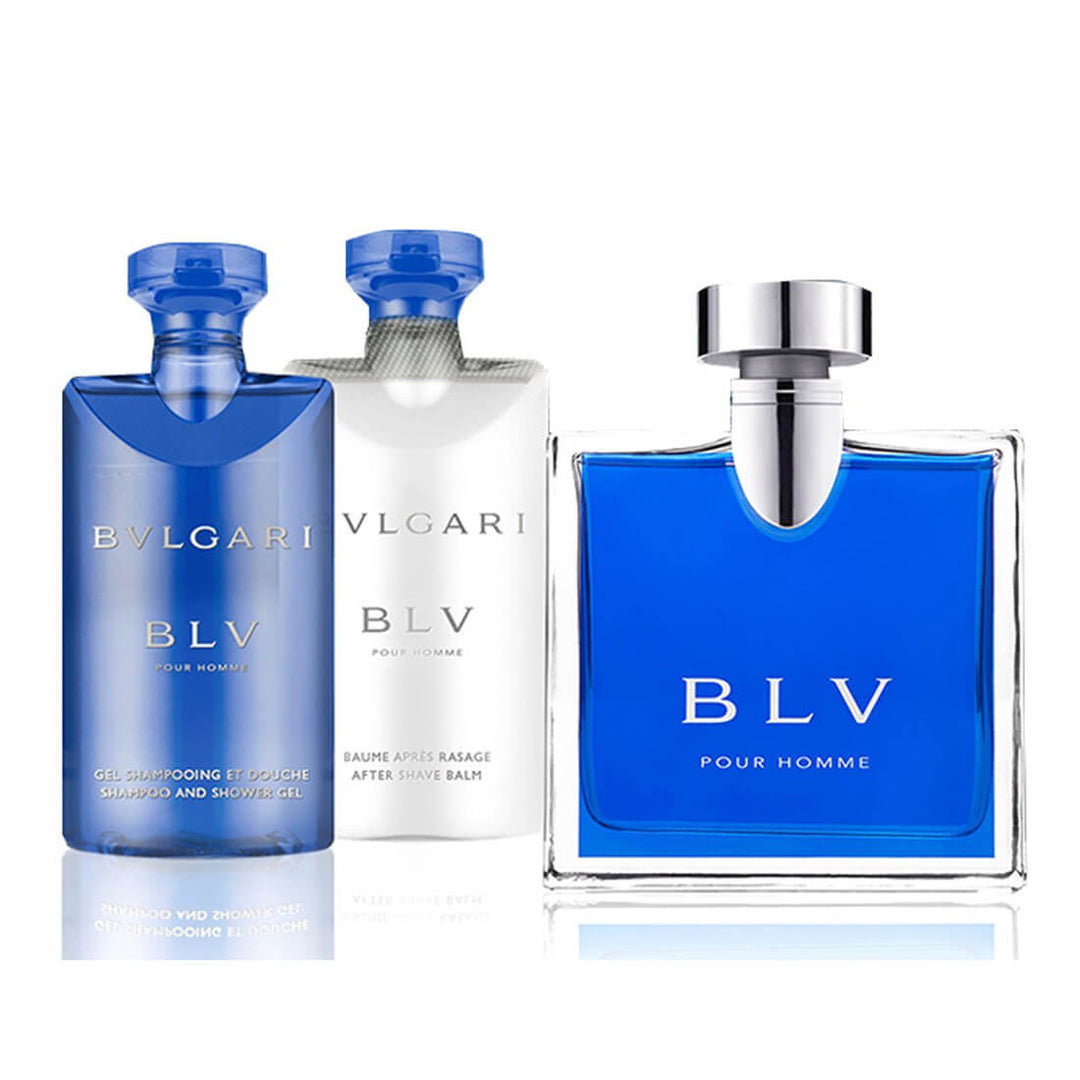 Bvlgari BLV Pour Homme Gift Set For Men