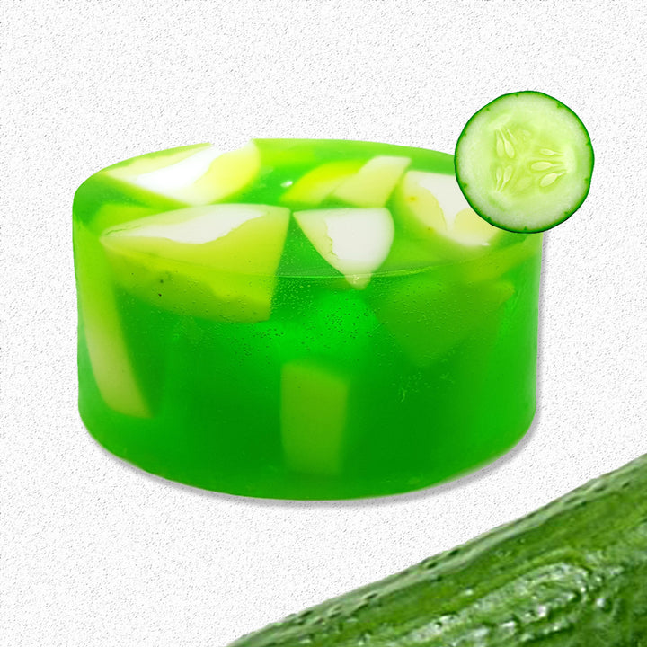 Organic CUCUMBER Cool Anti-Bacterial Summer Soap