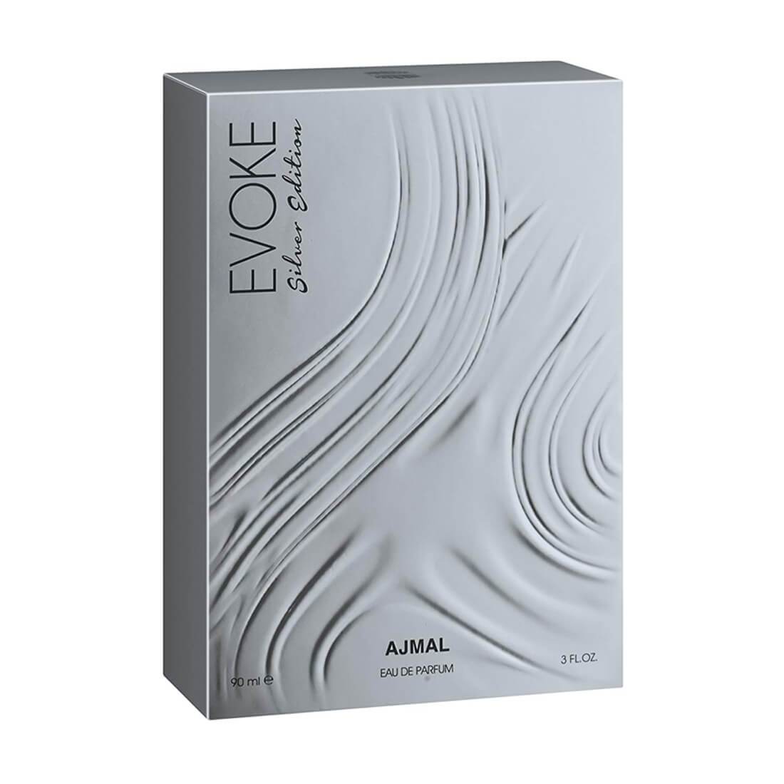 Ajmal Evoke Silver Edition Him EDP 90ml Woody Perfume For Men