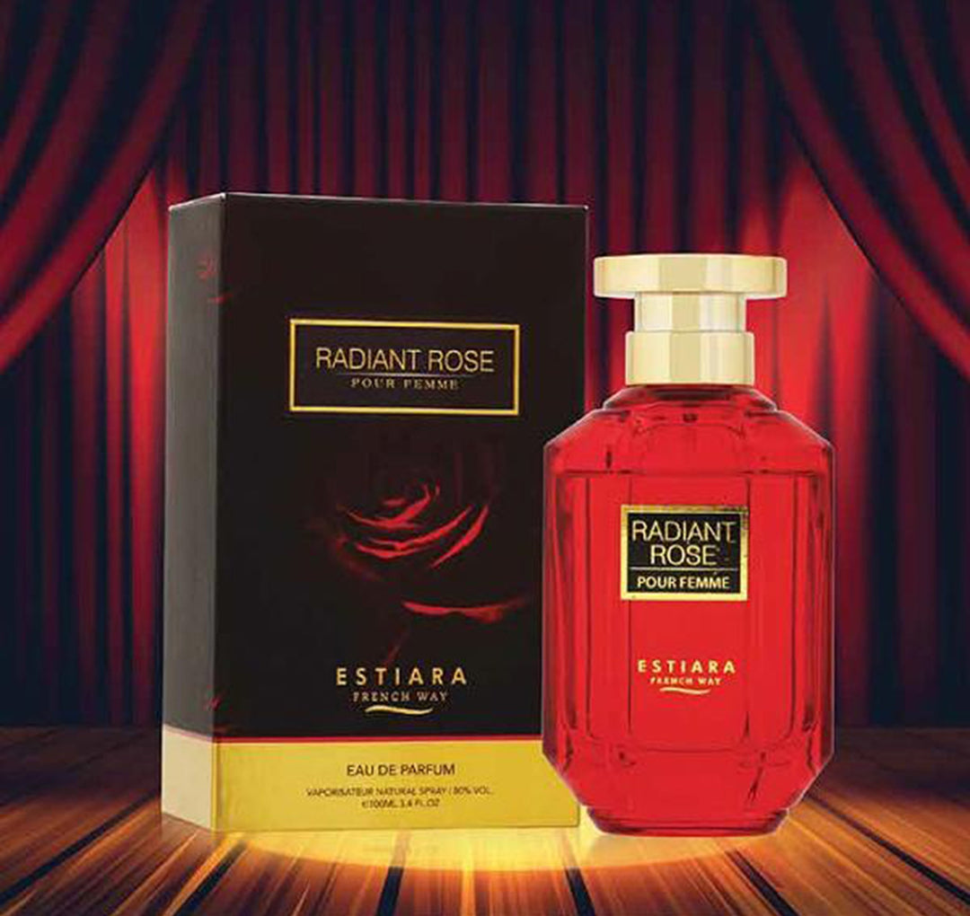 Estiara Radiant Rose Pure Original Eau De Perfume (Spray) - 100 ml - Sabkhareedo.com
