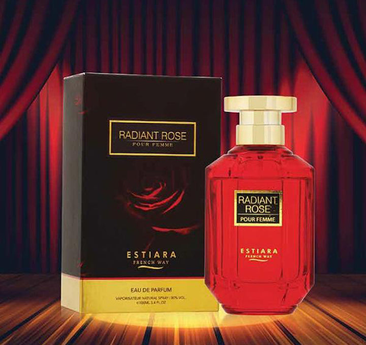 Estiara Radiant Rose Pure Original Eau De Perfume (Spray) - 100 ml - Sabkhareedo.com
