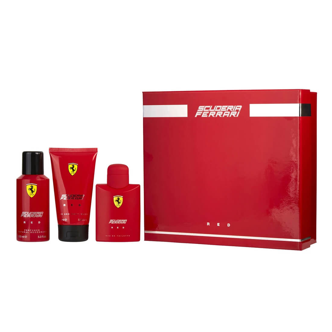 Ferrari Scuderia Ferrari Red Eau De Toilette Gift Set For Men