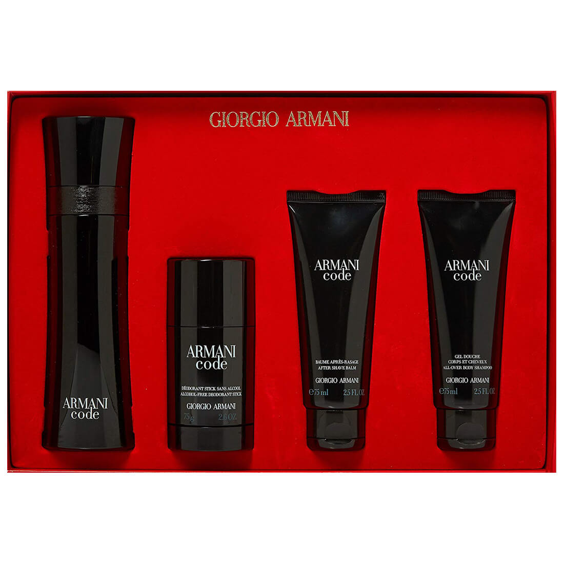 Giorgio Armani Armani Code For Men Gift Set Pack Of 4