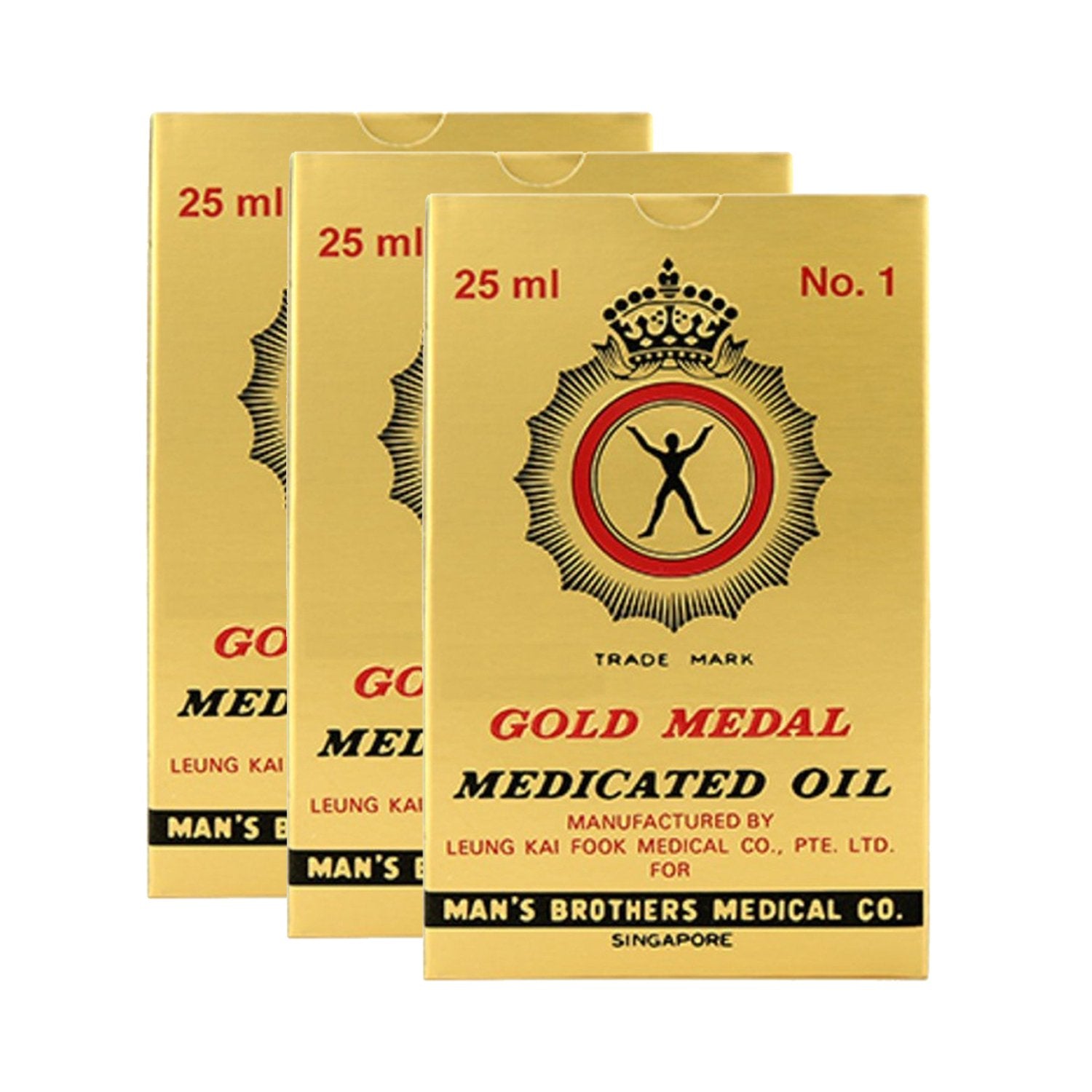 Gold Medal Medicated Oil Pain relief with refreshing aroma - 25ml - Sabkhareedo.com