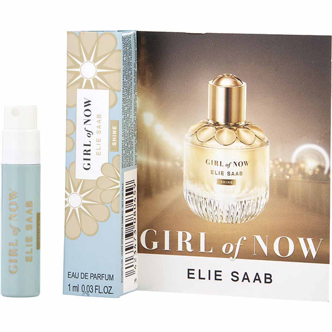 Elie Saab Girl of Now Shine Perfume For Women - 1ML VIAL Pack of 2