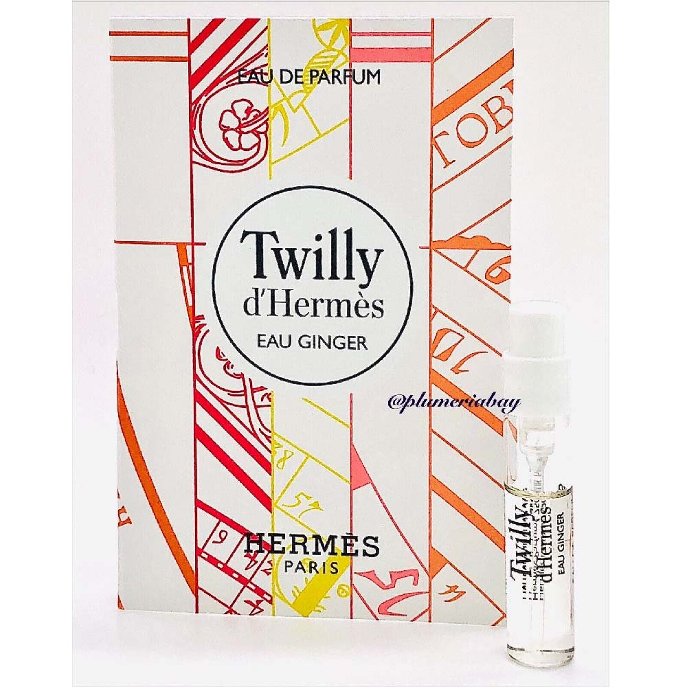Hermes Twilly D'Hermes Eau Ginger Eau De Parfum Vial 2ml Pack Of 2