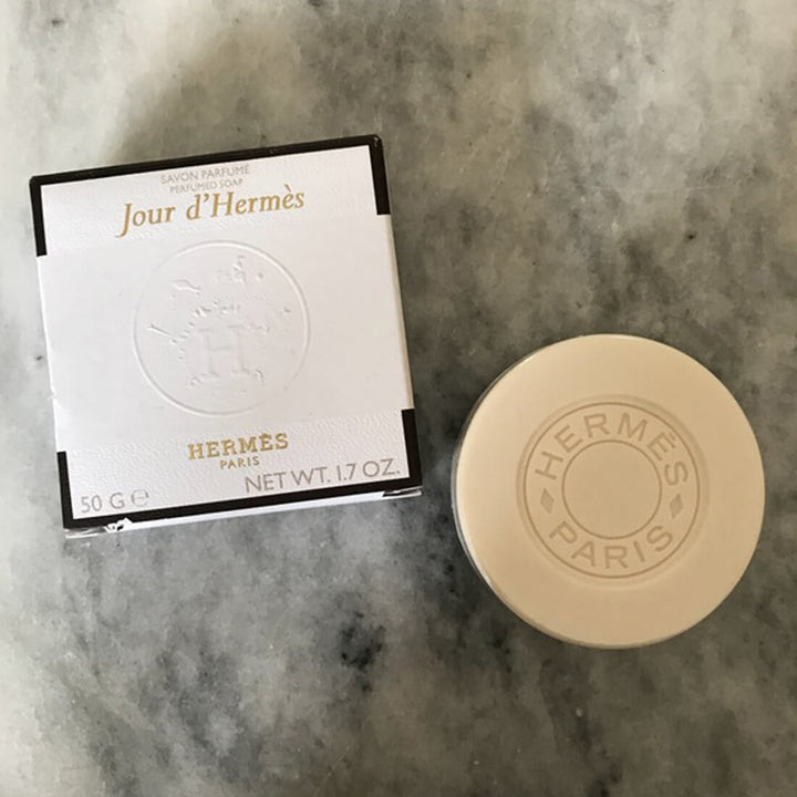 Hermes Jour D’Hermes &amp; Terre D’Hermes Perfumed Body Bath Soap Combo For Women &amp; Men 50g Each