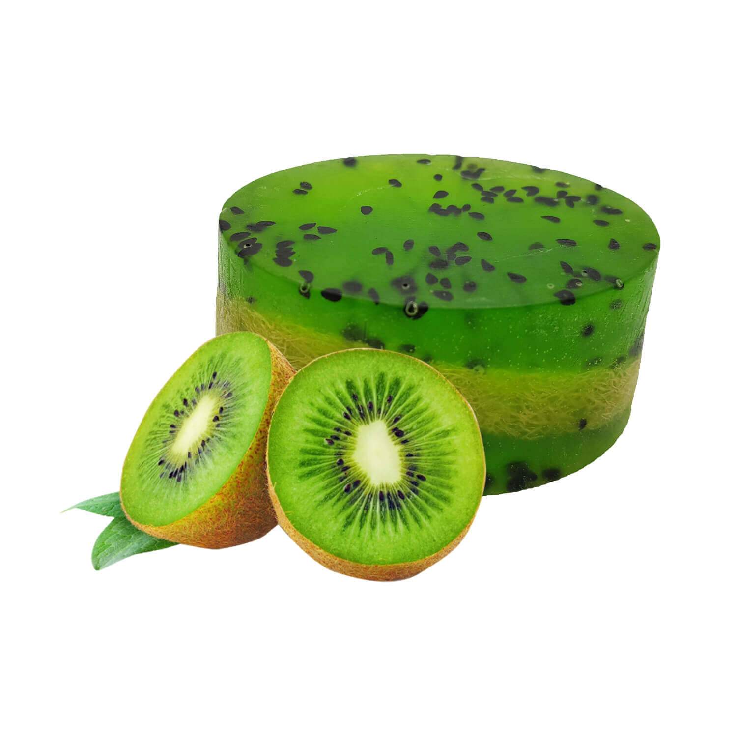 Organic Kiwi Loofah Soap