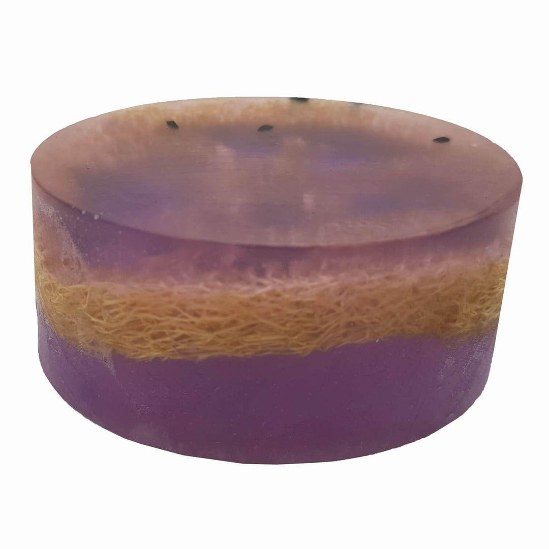 Organic Lavender Loofah Soap