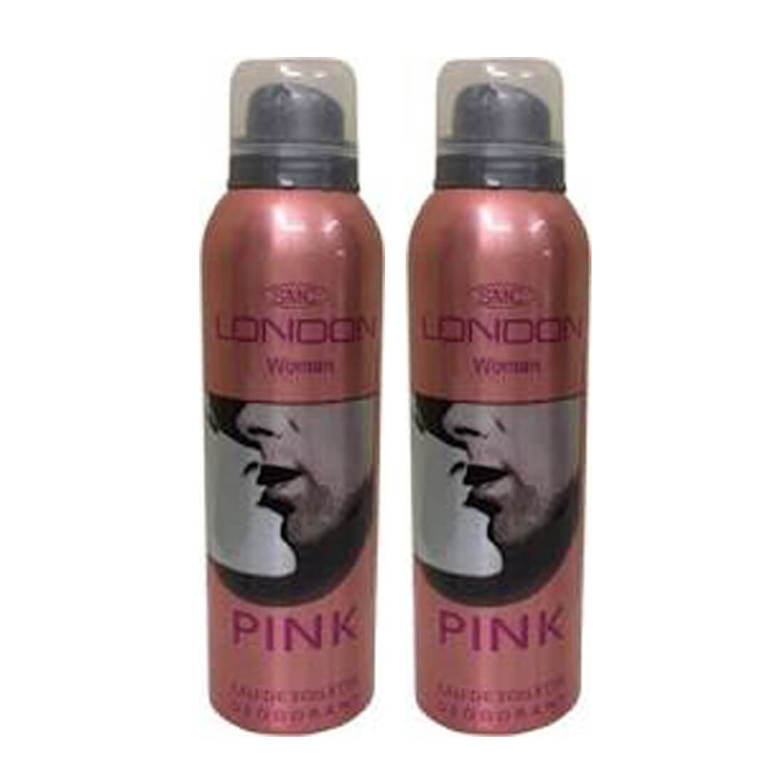 London Pink Deodorant Body Spray Pack of 2 x 200ml