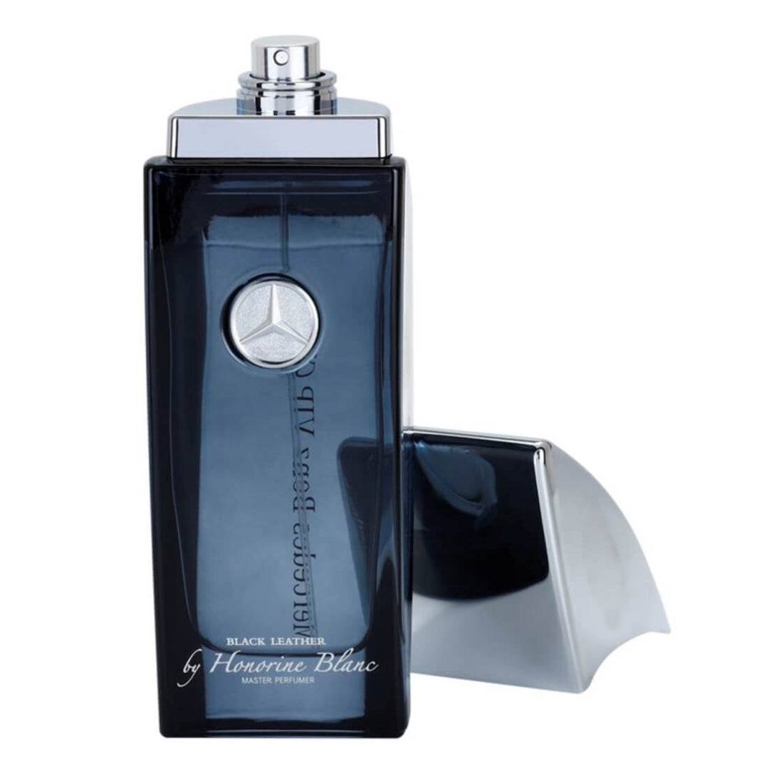 Mercedes Benz VIP Club Black Leather Eau De Toilette For Men - 100ml