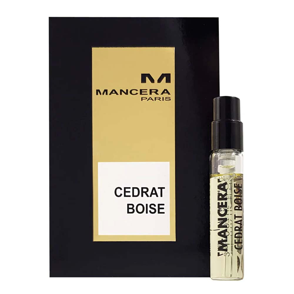 Mancera Cedrat Boise Eau De Parfum Vial 2ml Pack of 2