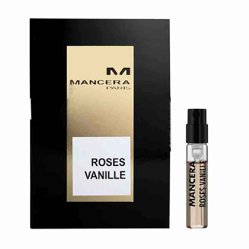 Mancera Roses Vanille Eau De Parfum Vial 2ml